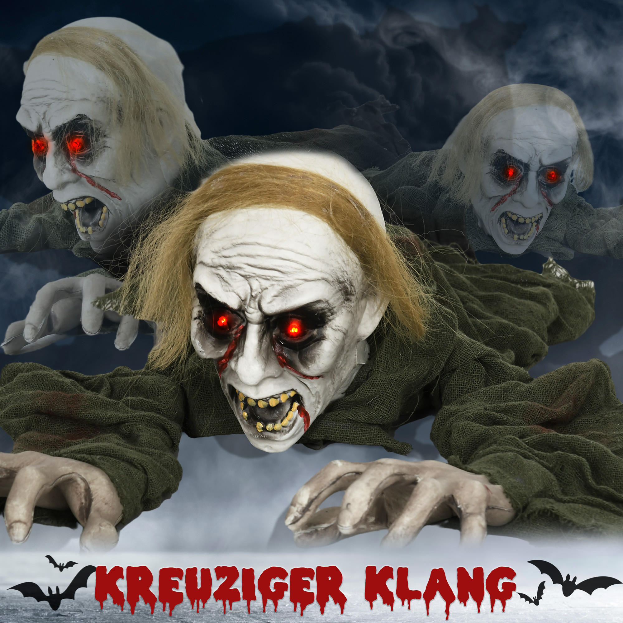 Homcom Halloween-Dekoration Mehrfarbig 20x167x52 cm