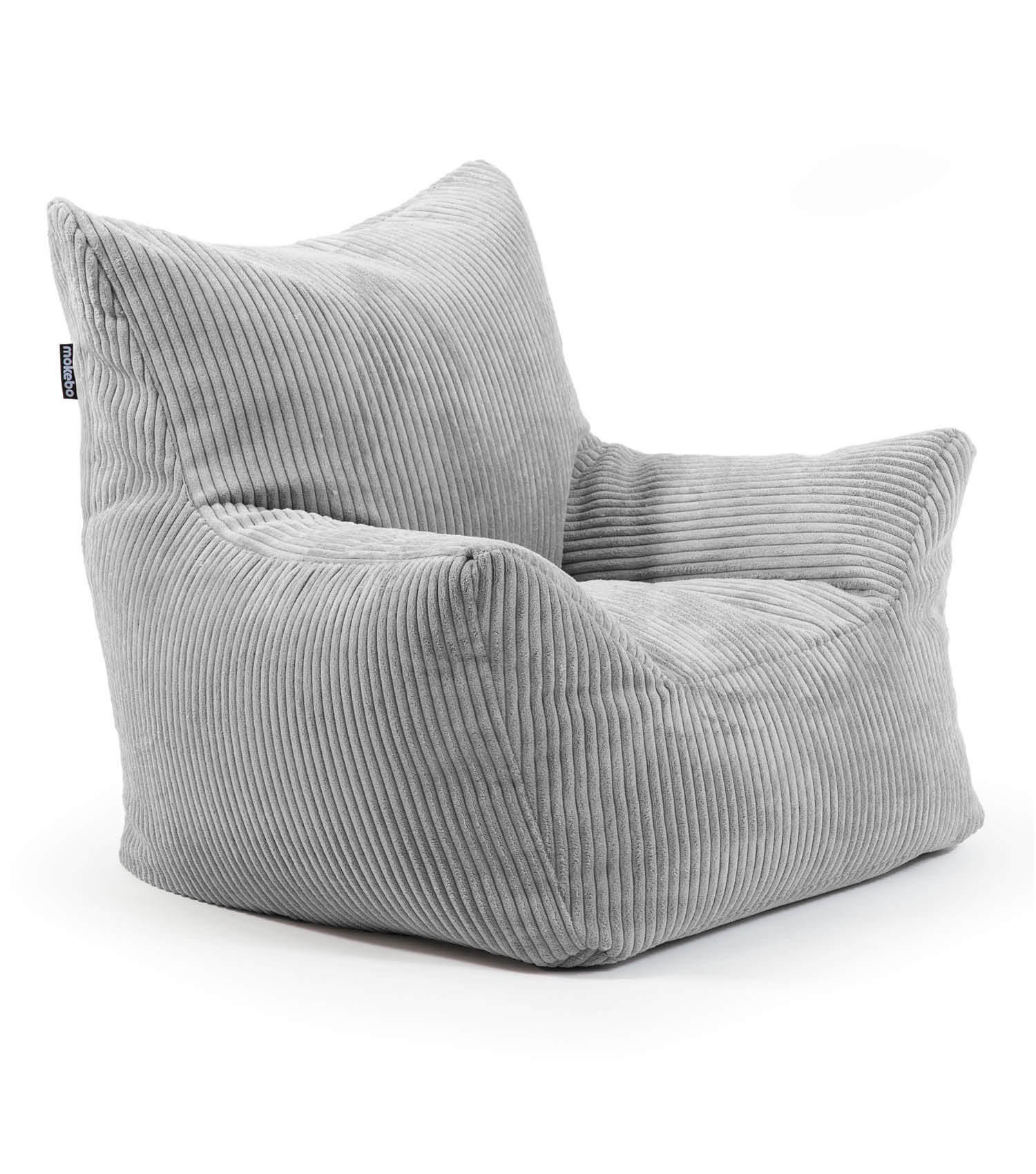 KINDERSESSEL Der Pausenheld - Grau, Textil (52/57/53cm) - Mokebo