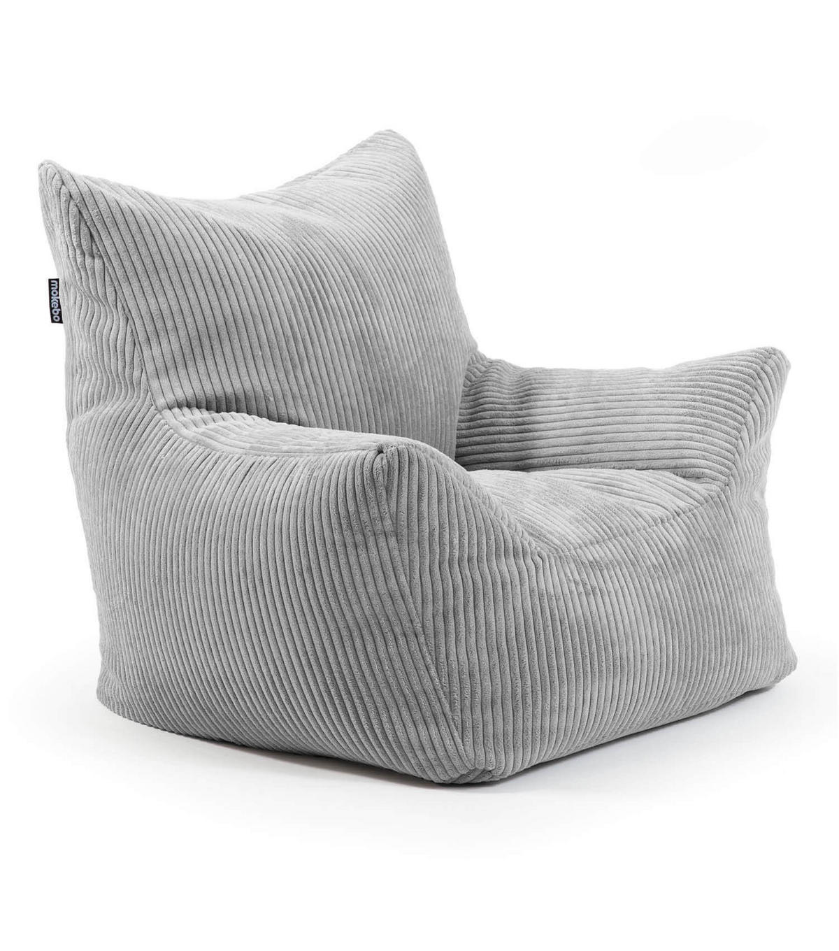 KINDERSESSEL Der Pausenheld - Grau, Textil (52/57/53cm) - Mokebo