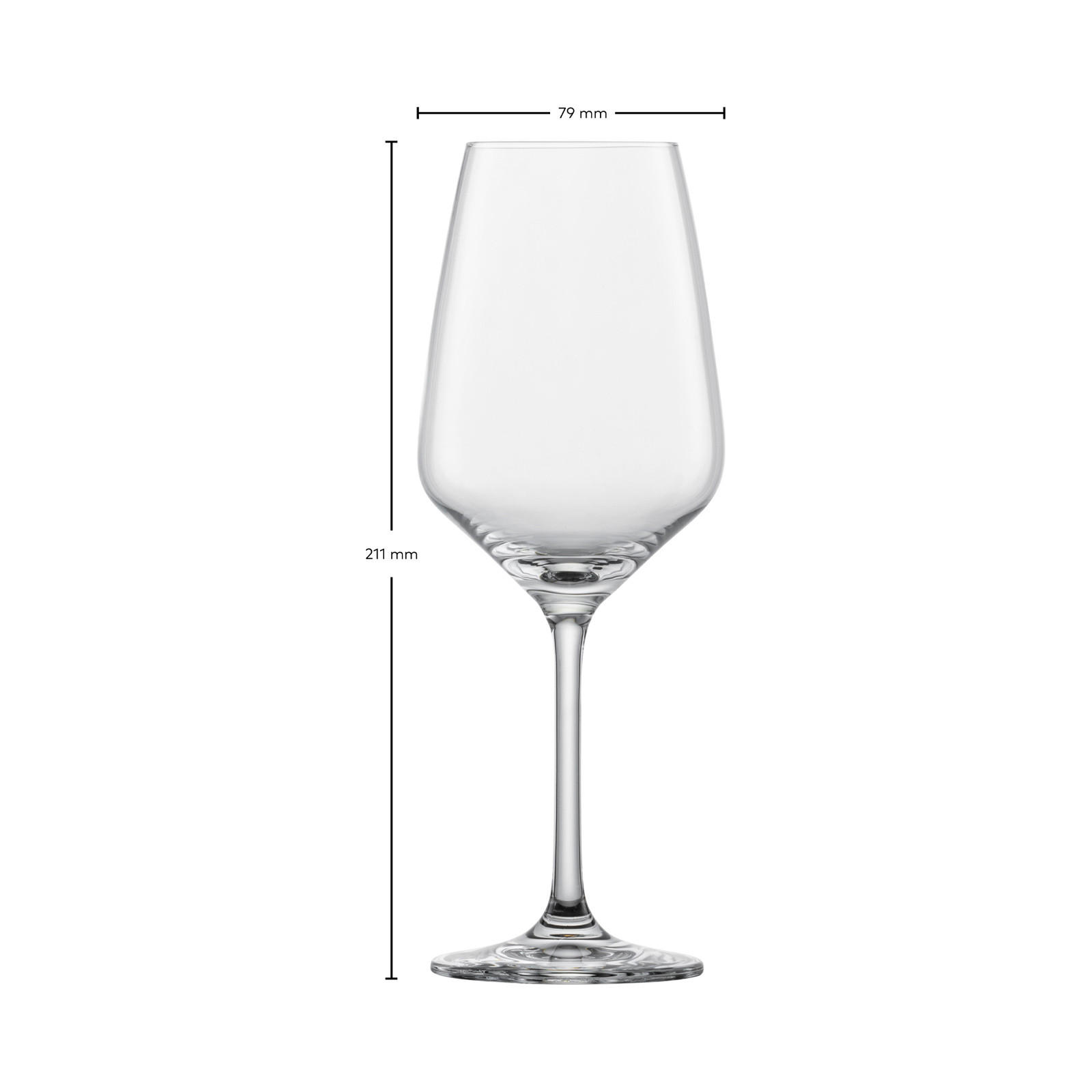 WEISSWEINGLÄSER Tulip transparent 356 ml 4er Set - Transparent, Glas (0.356L) - Schott Zwiesel