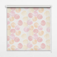 VNÚTORNÁ roleta - okenná roleta - roleta - 60x140 cm - Farebné škvrny - pink, plast (60/140/0.5cm) - TULUP
