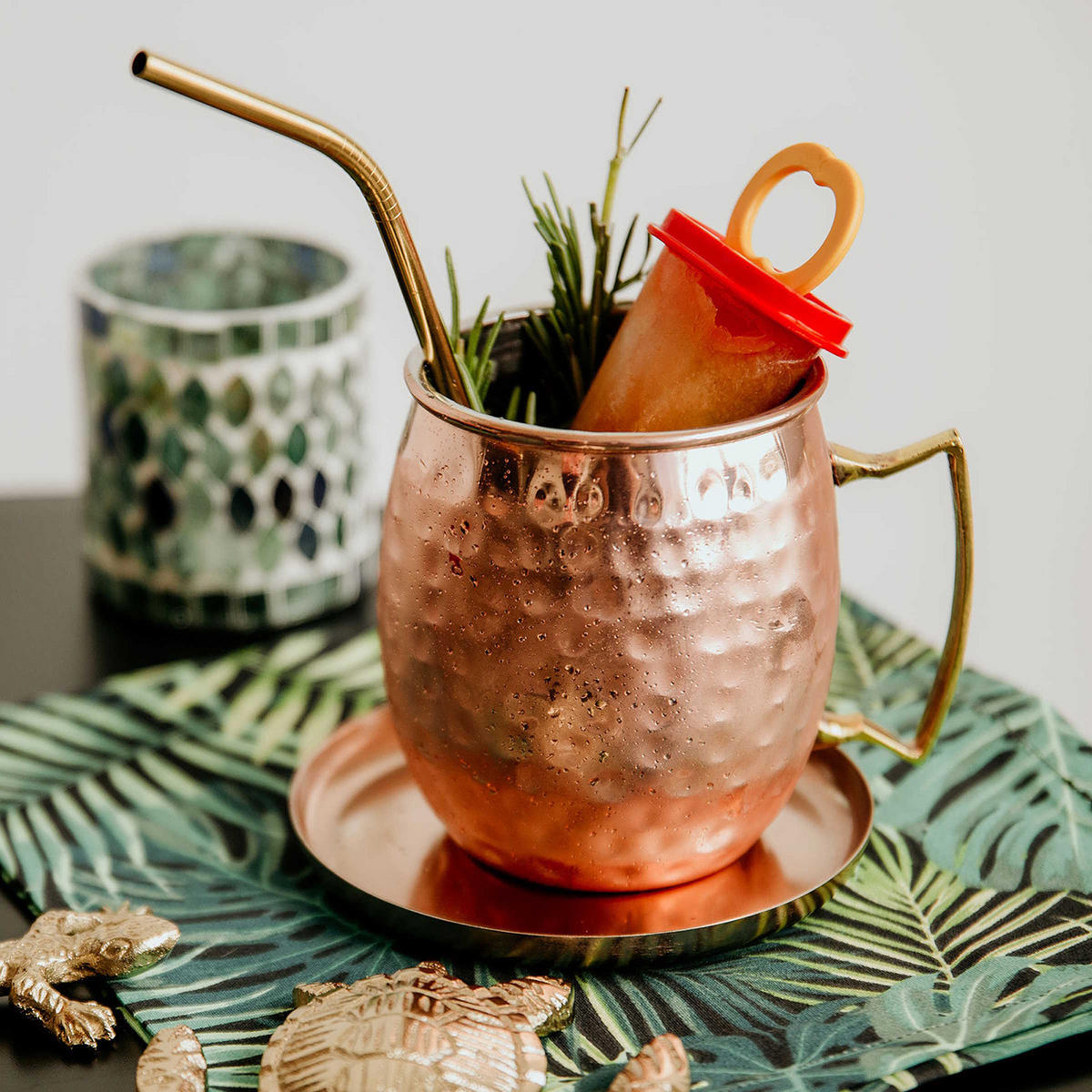 BECHER Moscow Mule - Roségold, Metall (0.47L) - BUTLERS