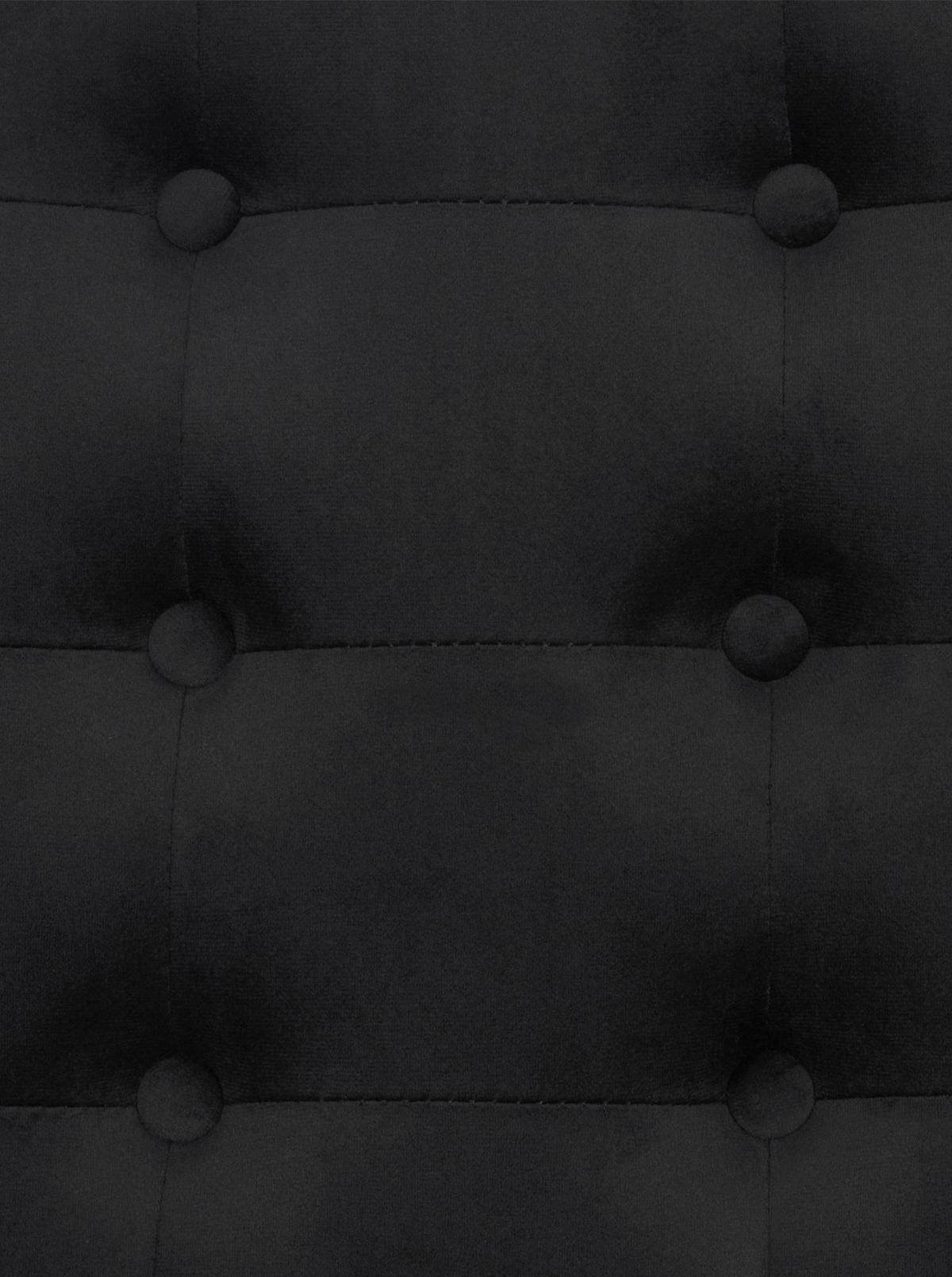 SESSEL Samt schwarz - Schwarz, Textil/Metall (63/79.5/83cm) - CLP