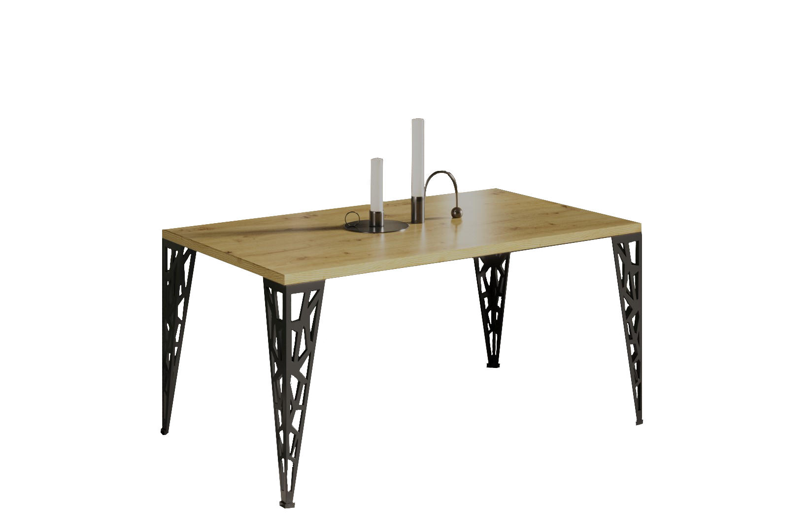 COUCHTISCH Monza - Eiche Artisan, Holzwerkstoff (100/60/51cm) - Endo-Moebel