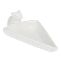 KÄSE-SERVIERPLATTE "Piatto Servi Formaggio" Fattoria 20,5 x12 x 5,5 cm - Multicolor, Keramik (20.5/5.5/12cm)