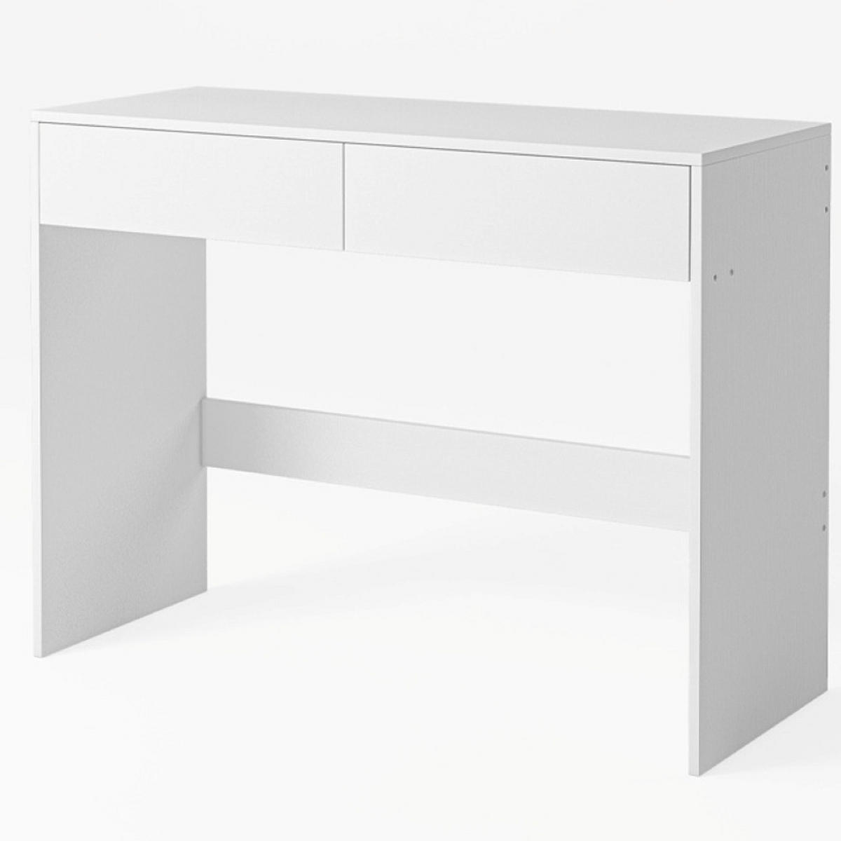 SCHREIBTISCH, weiß, 100/40/73,5 cm - Weiß, Holzwerkstoff (40/100/73.5cm)