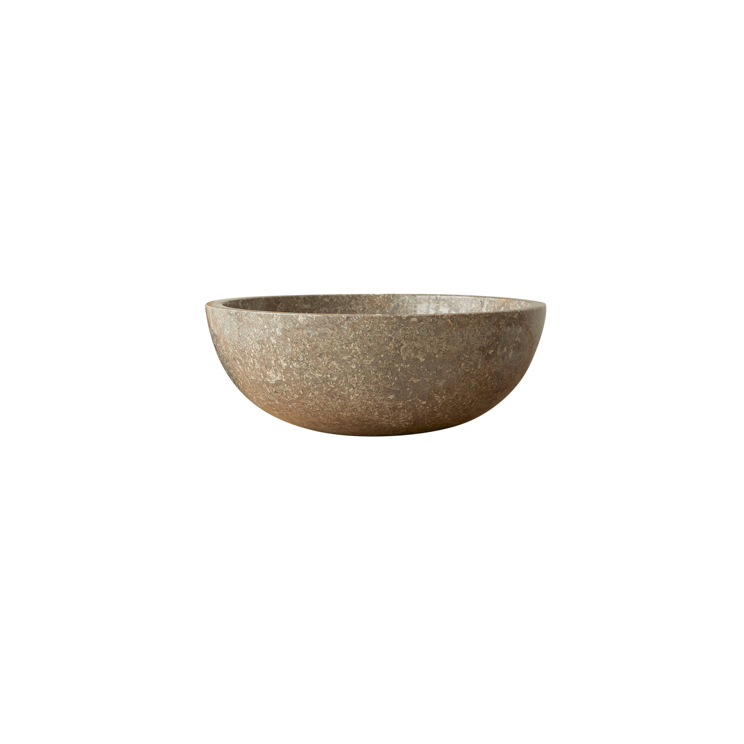Tikamoon Waschbecken Grau 40x15x40 cm