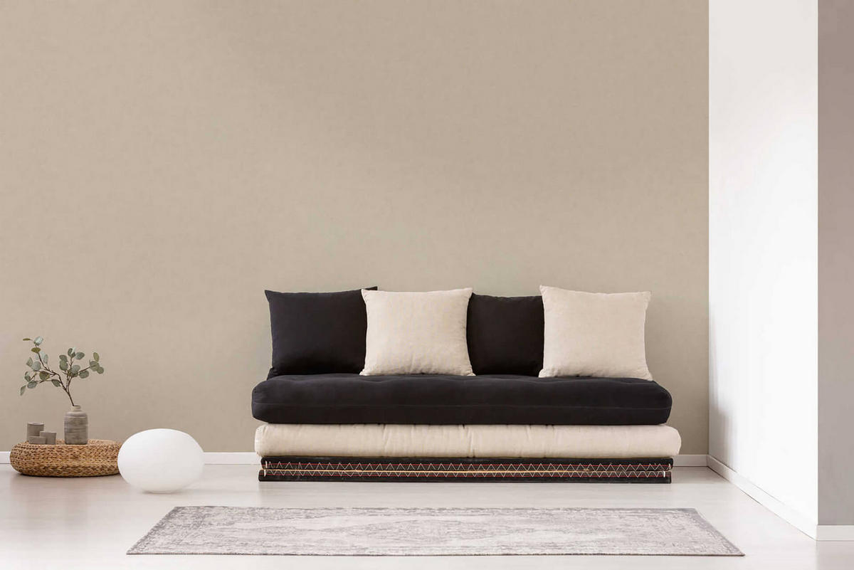 VLIESTAPETE Beige 53/1005 cm - Beige, Kunststoff/Textil (53/1cm) - KUNSTLOFT