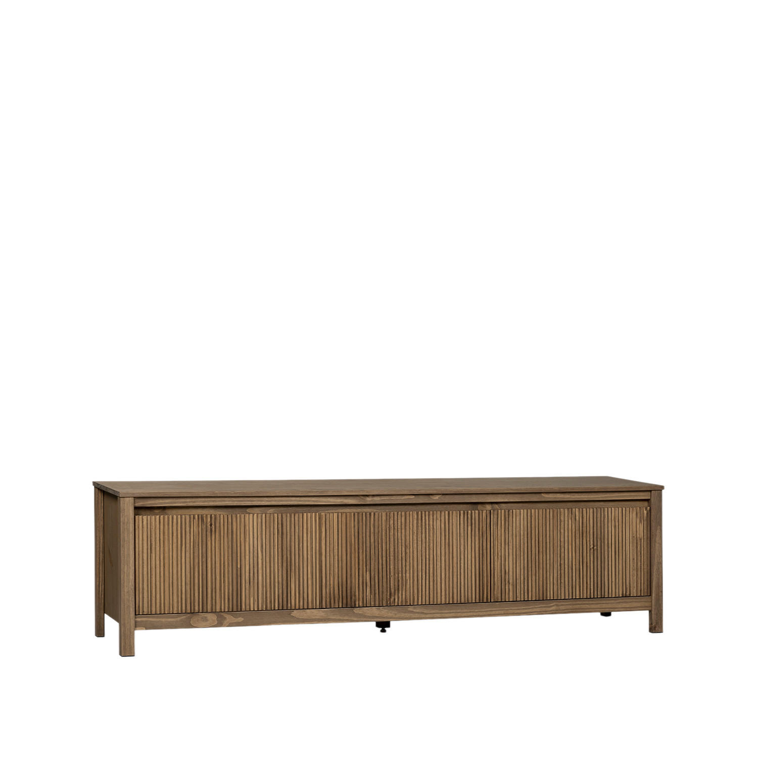 TV-ELEMENT Hanne Walnuss 180 cm x 48 cm - Walnussfarben, Holz (180/48/39cm) - Klast Home