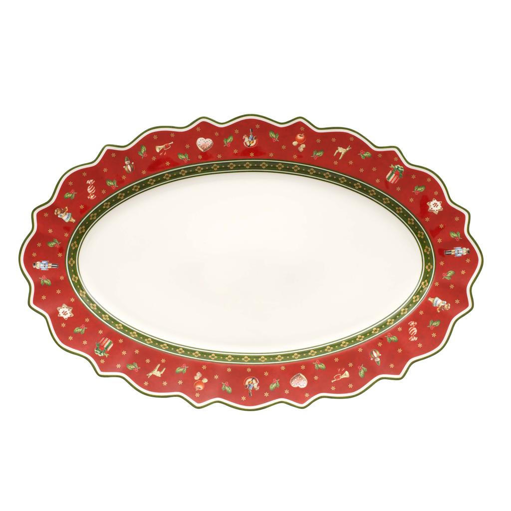 Villeroy & Boch Servierplatte Mehrfarbig 31.5x4.5x50 cm