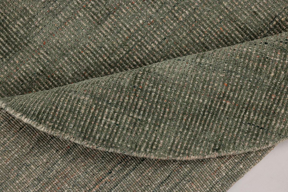 HANDWEBTEPPICH Venus 150x150 cm - Grün, Textil (150/150cm) - THEKO