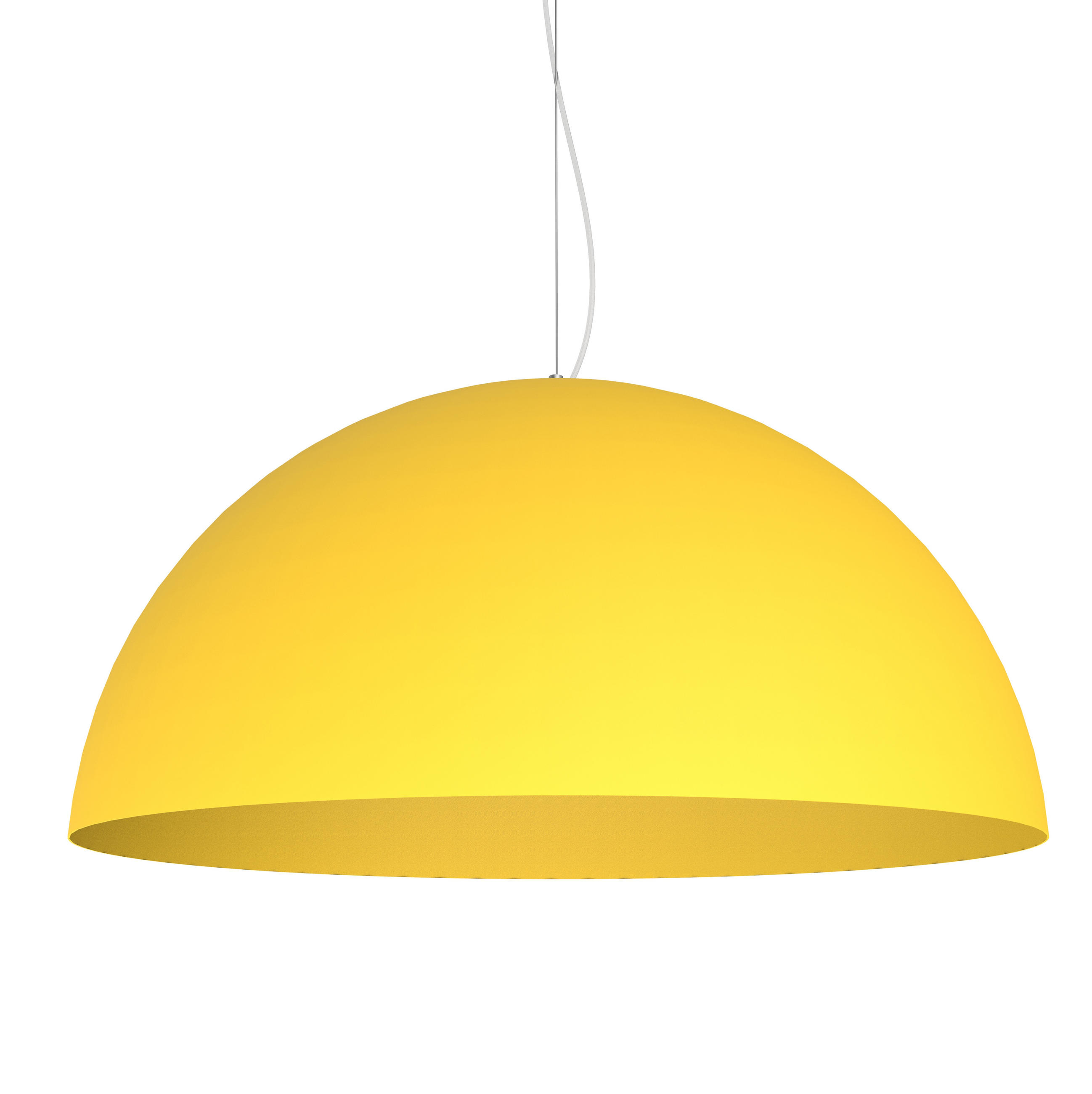 HÄNGELEUCHTE Cassis - Gelb, Metall (60/60/30cm) - Lumicom