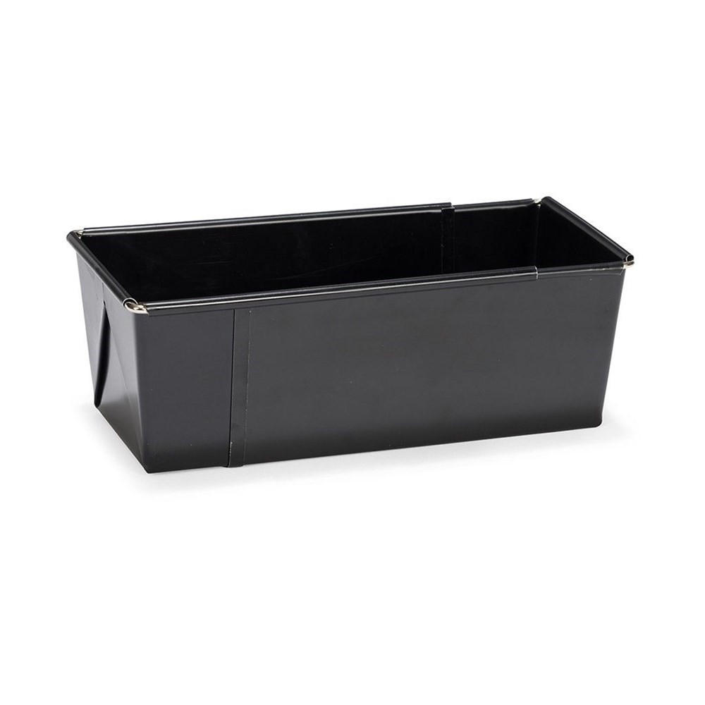 KASTENFORM Schwarz 23/12/9 cm P02845 - Schwarz, Metall (12/9/23cm) - Patisse 