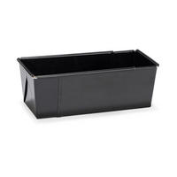 KASTENFORM Schwarz 23/12/9 cm P02845 - Schwarz, Metall (12/9/23cm) - Patisse 