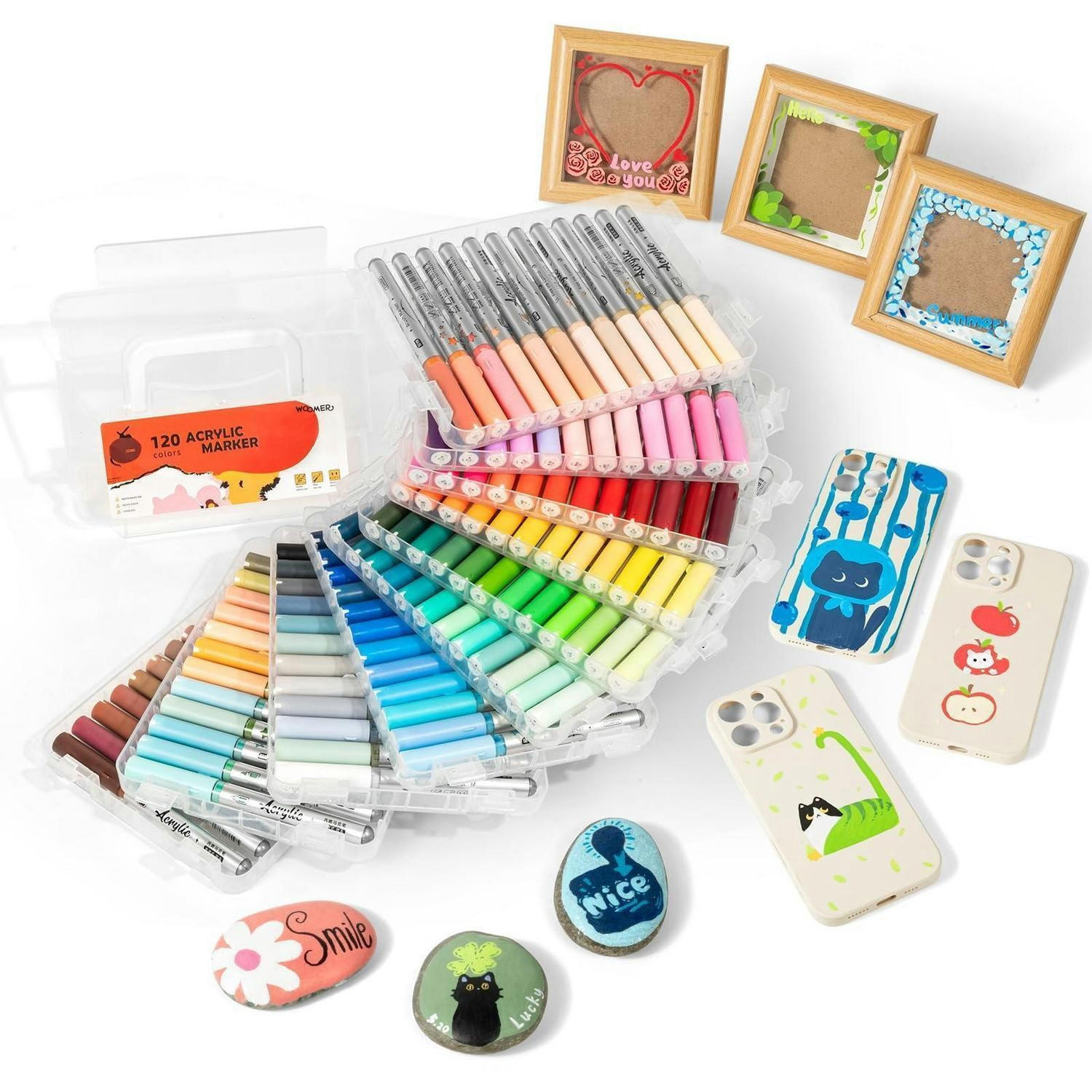 XXXLutz Marker-Set Mehrfarbig 12x10x15 cm