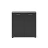 AKTENSCHRANK Hippo Small 84x80x41 cm 2 Fächern & 2 Flügeltüren Anthrazit - Anthrazit, Holz (80/84/41cm) - PROREGAL