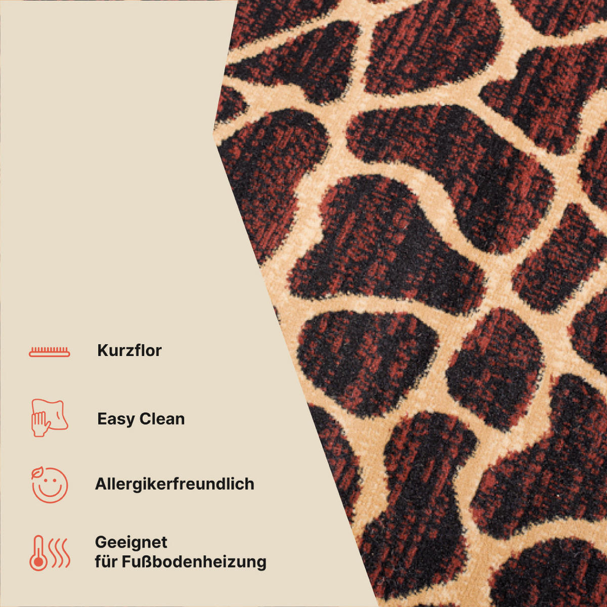 TEPPICH ATLAS Dunkelbraun 300/400 cm - Dunkelbraun, Textil (300/400cm) - Tapiso