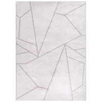 KOBEREC Světle béžový 160/230 cm Posof - béžová, textil (160/230cm) - Beliani