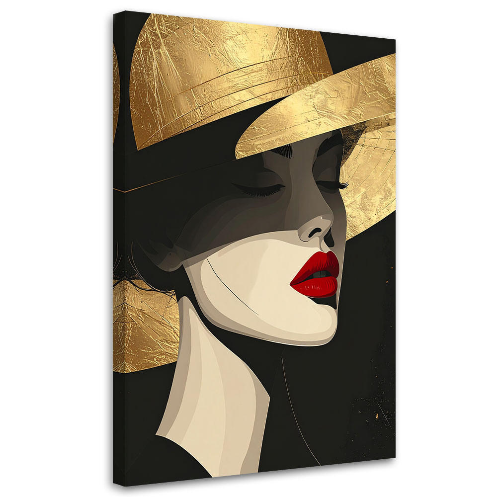 Feeby Wandbild, Gold 20x30 cm