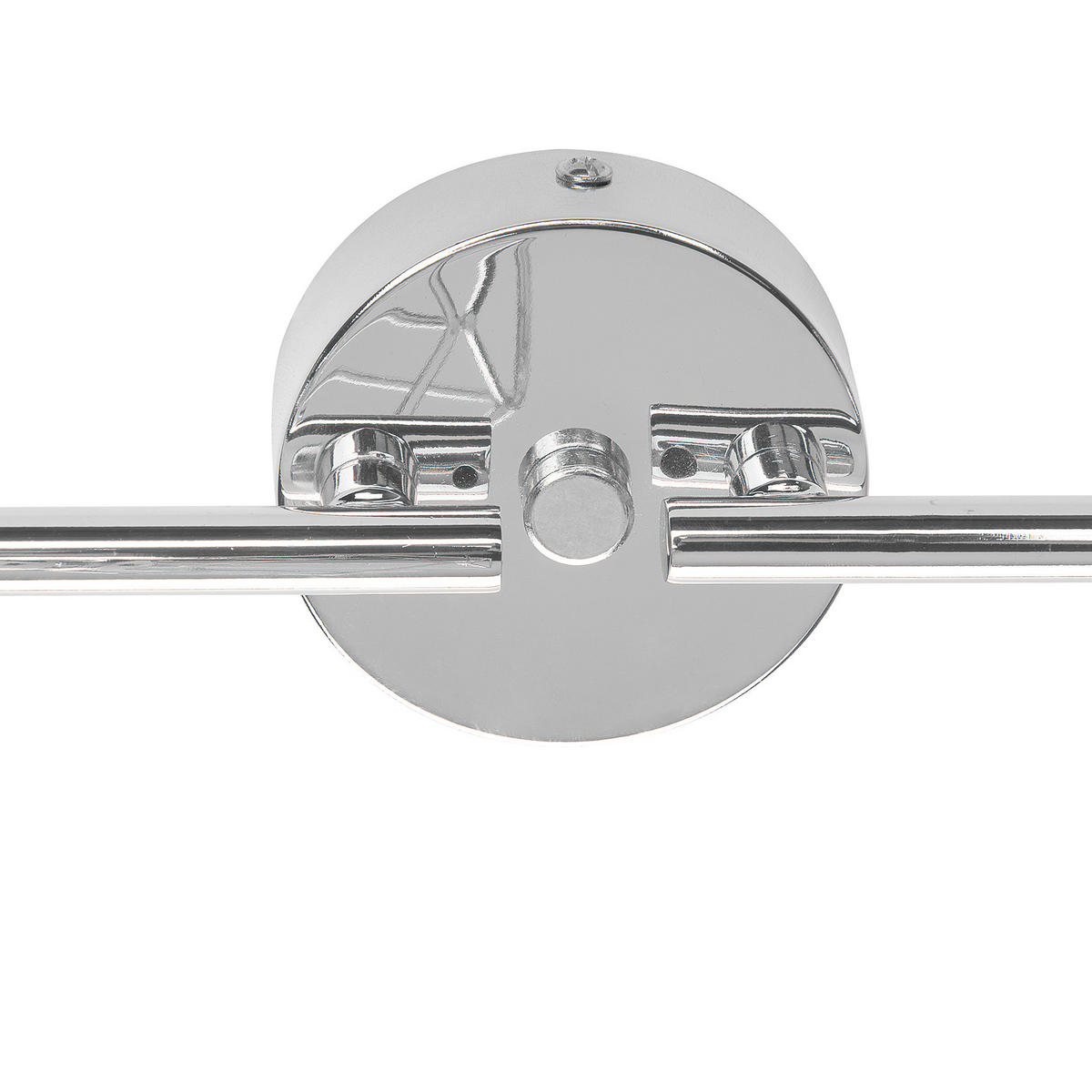 DECKENLEUCHTE Erma 66x10x18 cm - Silberfarben, Metall (10/66/18cm) - Beliani