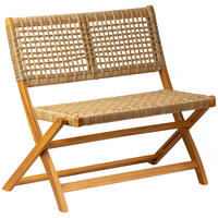 GARTENBANK Holz Braun - Braun, Holz (57/85/95cm) - Nordlys