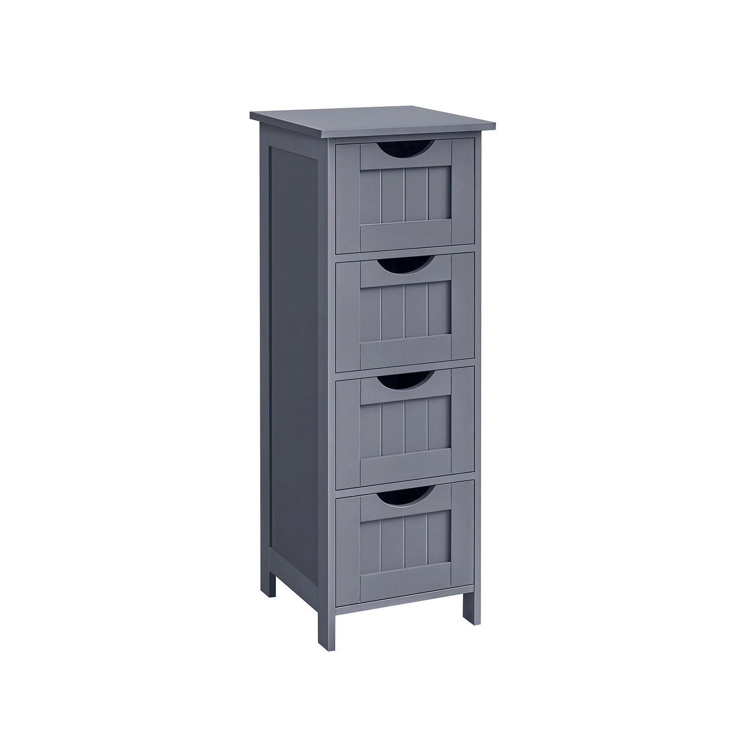 BEISTELLSCHRANK KIGALI - Grau, Holzwerkstoff (30/82/30cm) - Hansiro