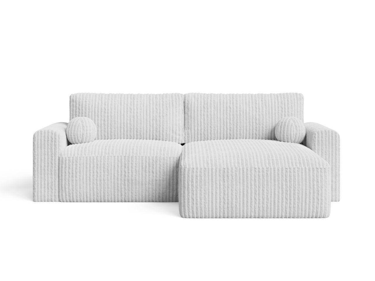 ECKSOFA Aurora Grau - Grau, Holz/Textil (259/145cm) - Graingold