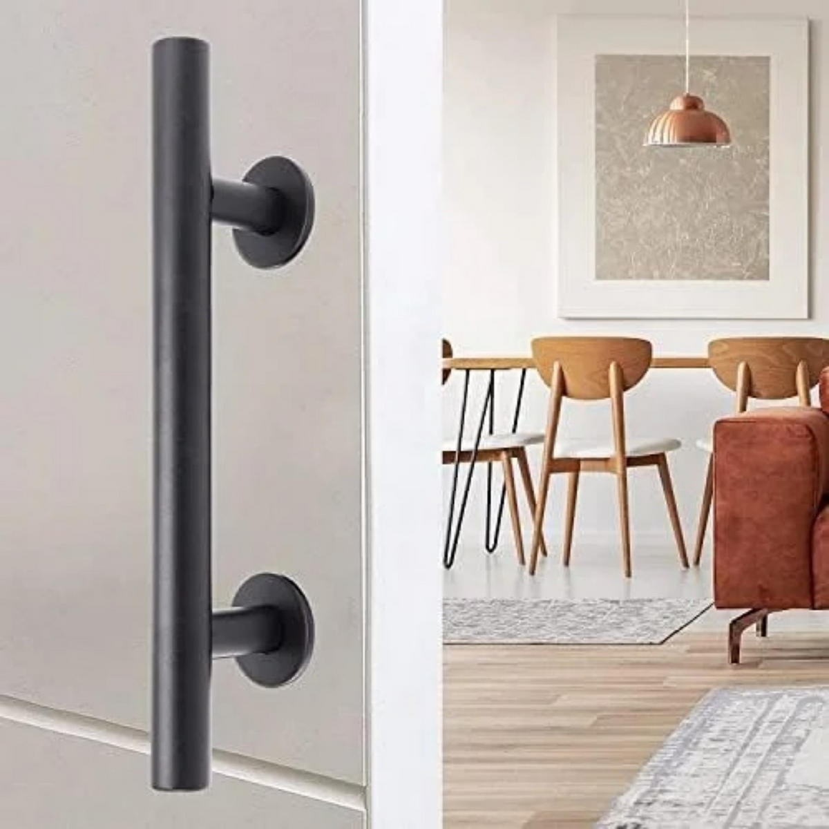 MÖBELGRIFF 1er-Set 300x60x48 mm - Schwarz, Metall (6/4.8/30cm)