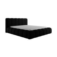 BETT SOFINA MORF - Schwarz, Holzwerkstoff (120/200cm) - Meblini