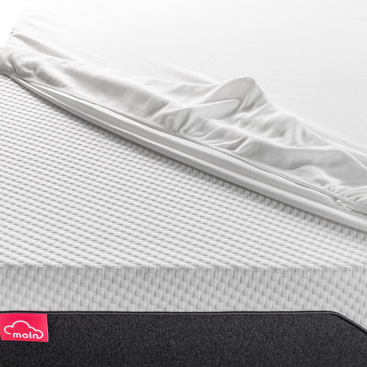 MATRATZENSCHONER Wasserdicht 100x200 cm - Weiß, Textil (100/200cm) - Gowoll