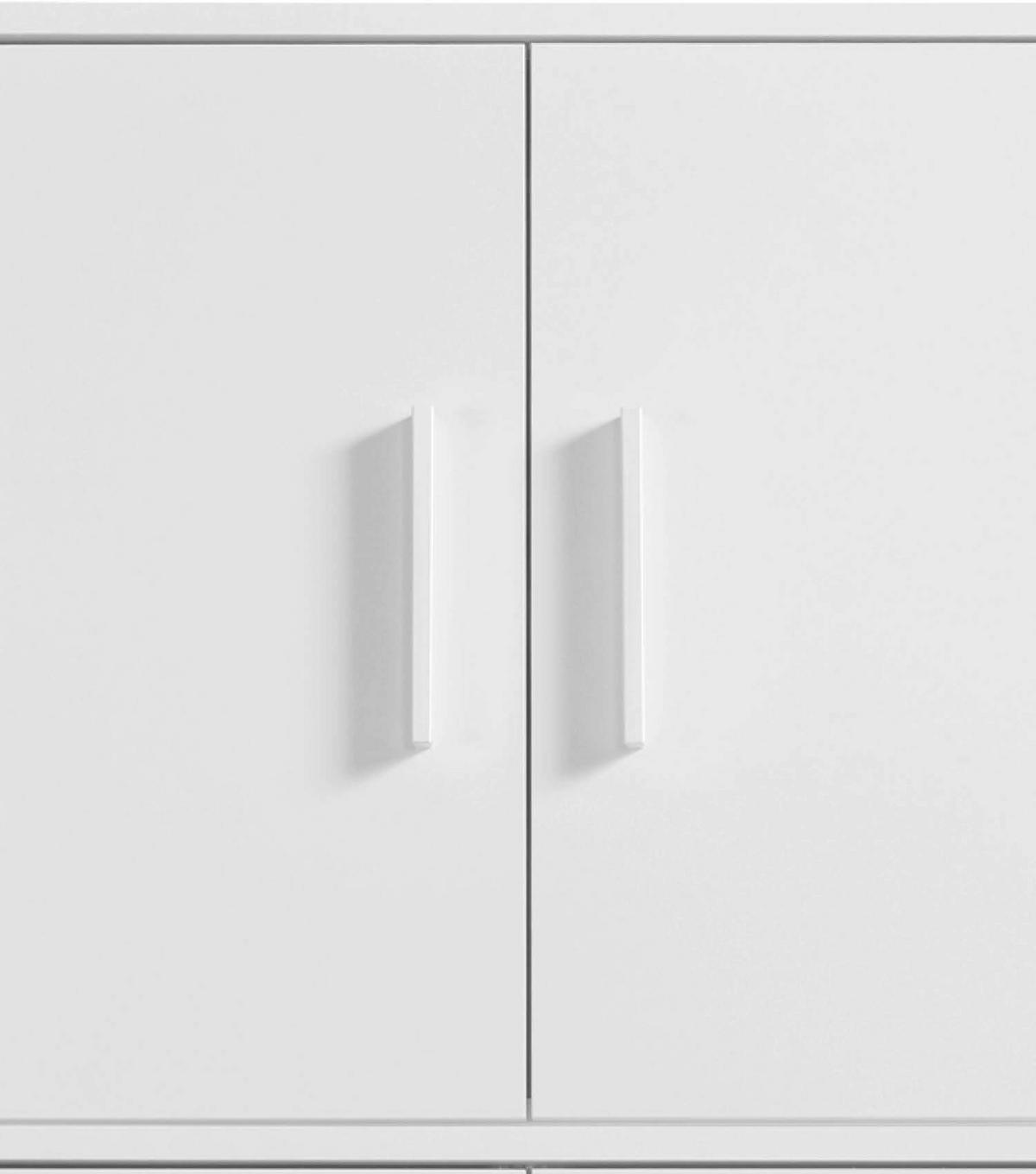 MEHRZWECKSCHRANK AUFSATZ Der Turm - Weiß, Holzwerkstoff (89/50/34.5cm) - Mokebo