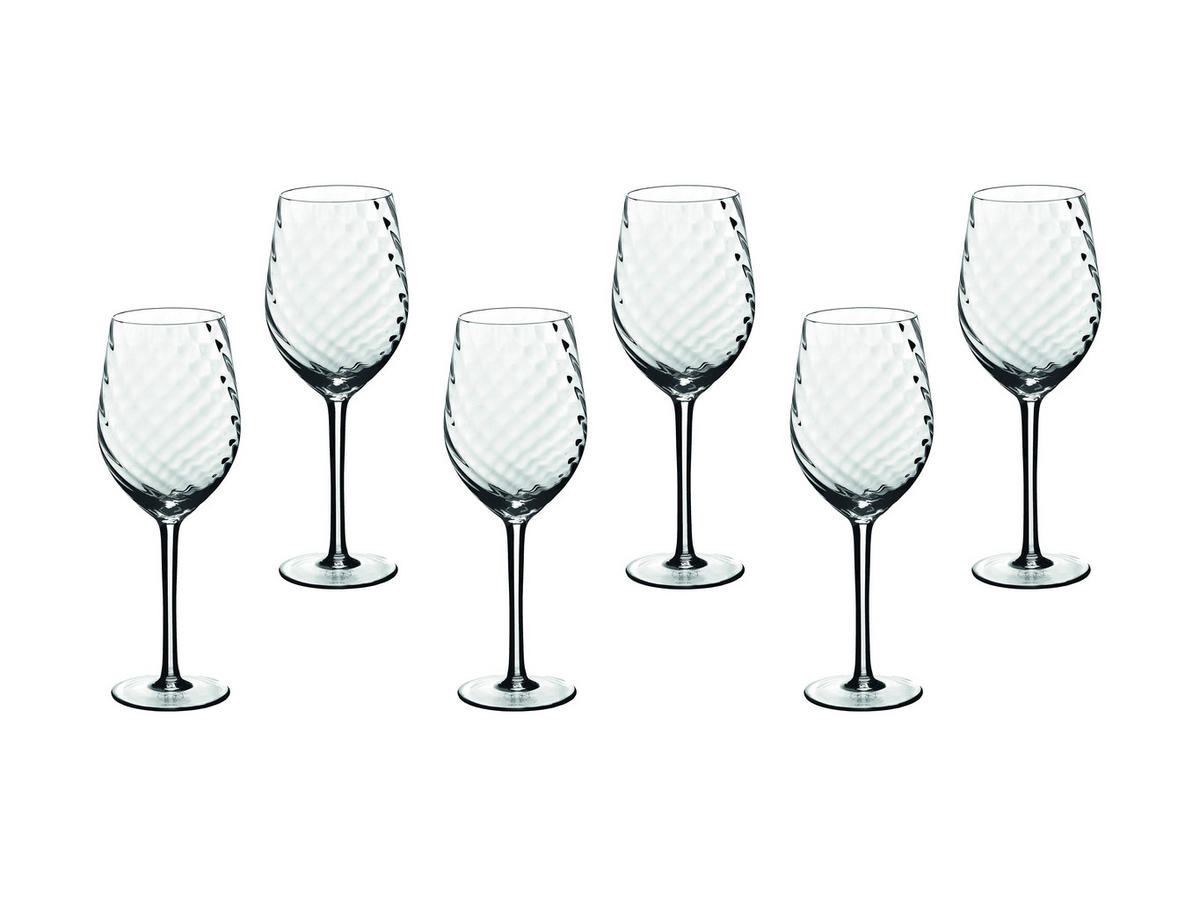 WEINGLÄSER Sten 360ml - 6er-Set - Transparent - Transparent, Glas (0.36L) - Björn