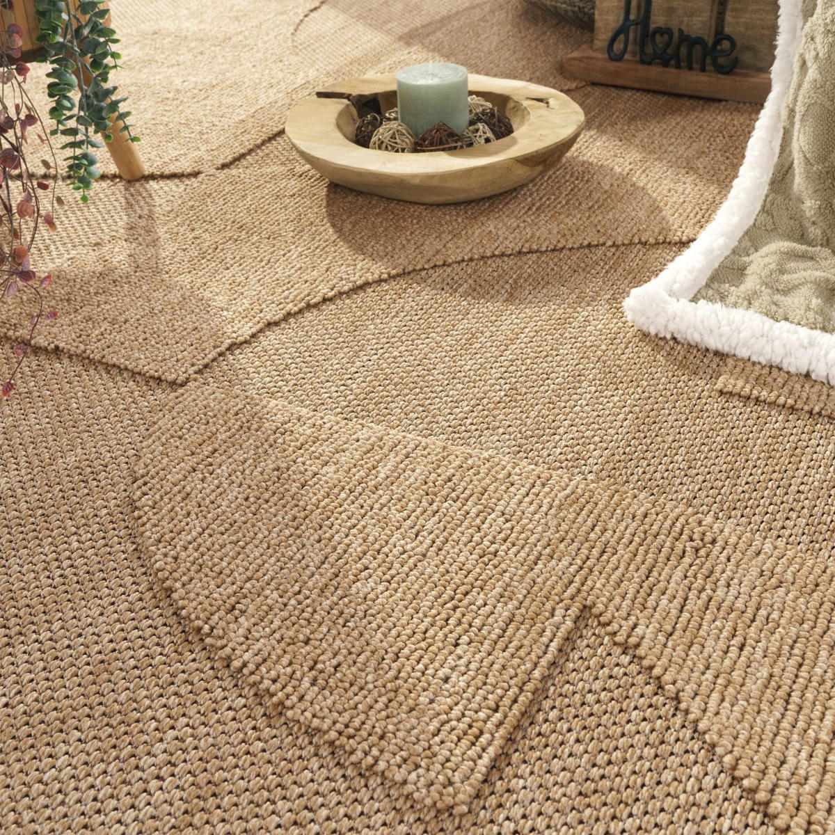 OUTDOORTEPPICH 200/280 cm Berlin 541 - Beige, Kunststoff (200/280cm) - Paco Home