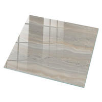 GLASPLATTE 80x60 cm – Elegante Textur - Beige, Glas (0.4/80/60cm) - ArtPrintCave