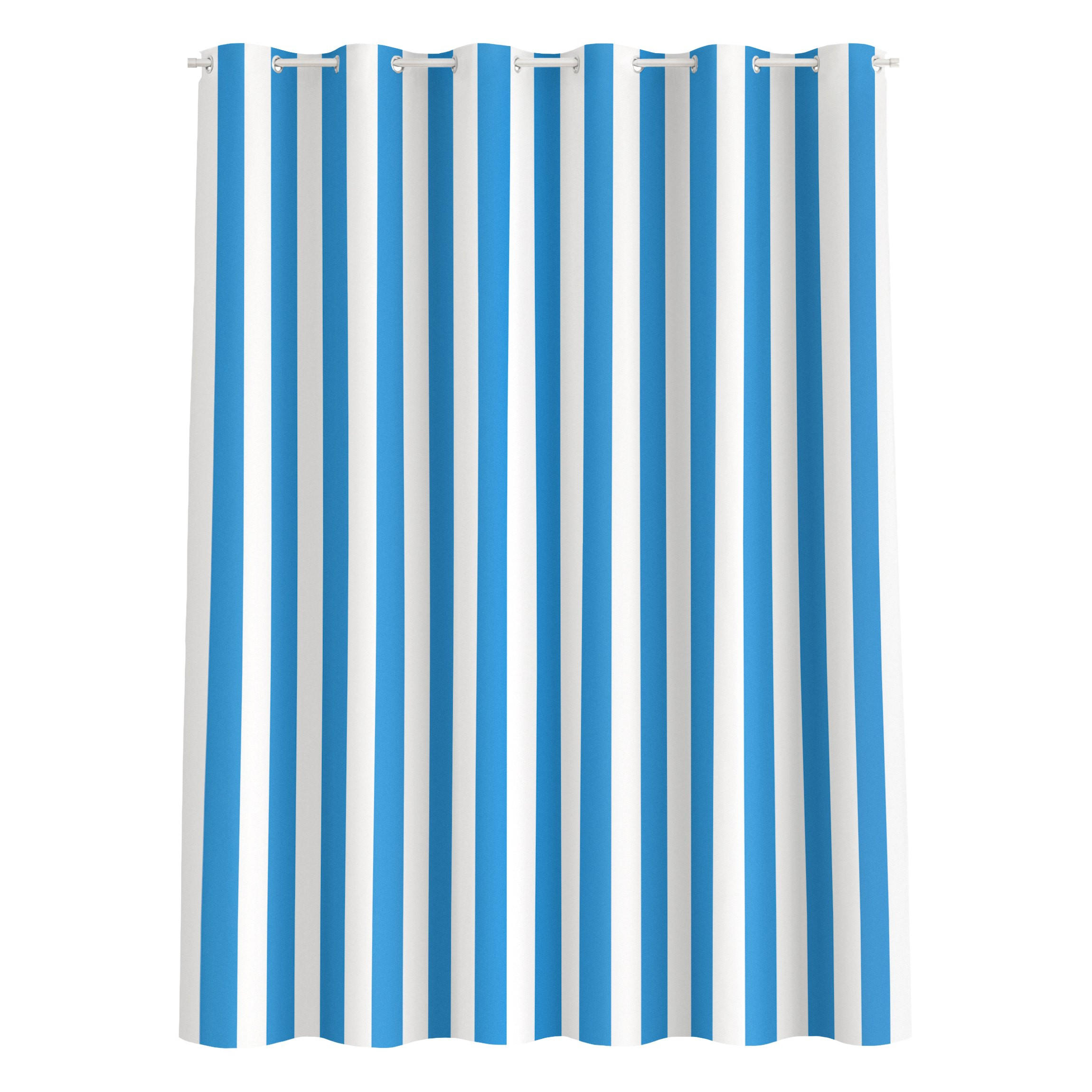 Bilderwelten Duschvorhang Blau 180x180 cm