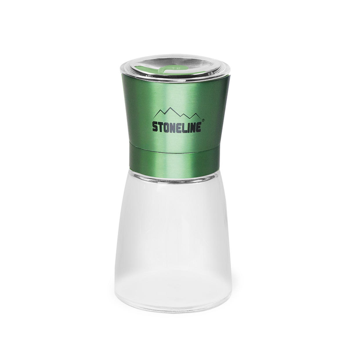 SALZ- / PFEFFERMÜHLE - Grün, Glas (10/13.2/7cm) - Stoneline