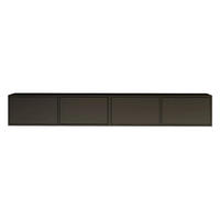 TV-LOWBOARD Framme hängend Schwarz 200/30/30 cm - Schwarz, Holzwerkstoff (201.2/30/30cm) - Selsey