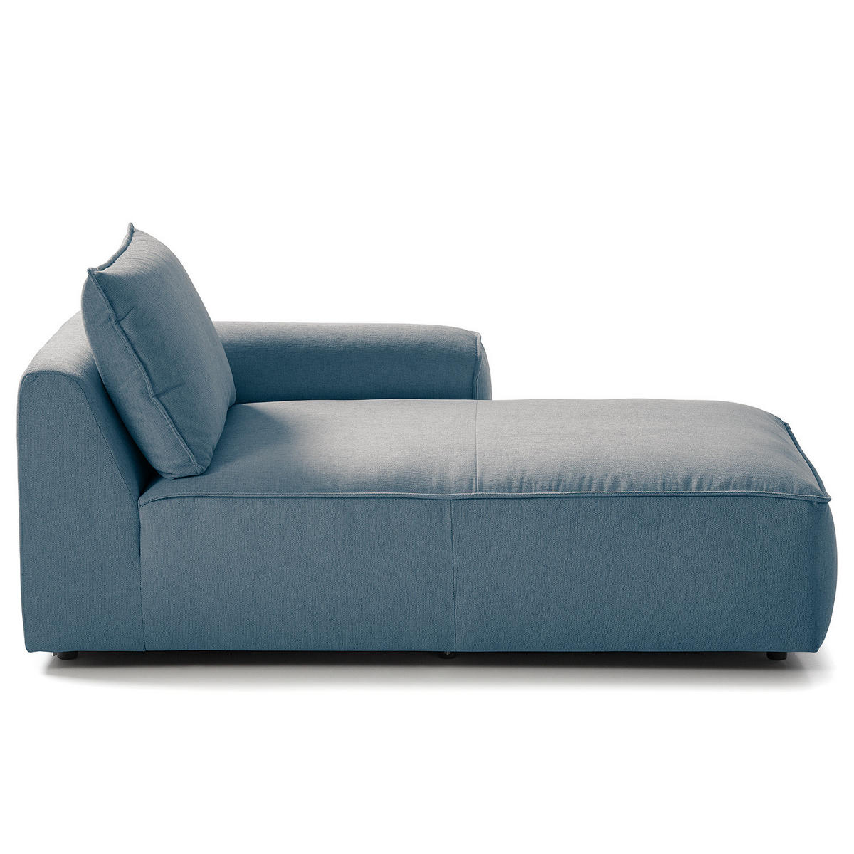 MODULLONGCHAIR - Blau, Holz/Textil (170/82/105cm) - home24