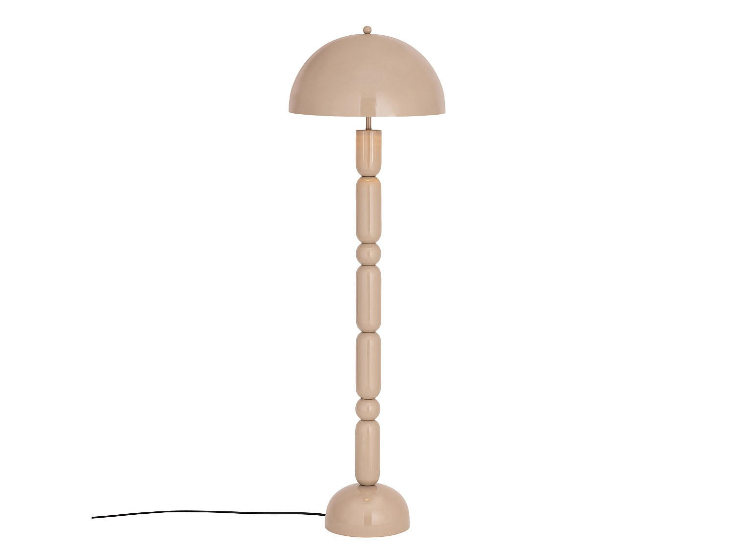 STEHLAMPE - 45 cm x 45 cm - metall - beige Eldon - Beige, Metall (45/45/147cm) - Vente-Unique