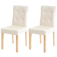 ESSZIMMERSTUHL Beige 2er-Set - Beige, Textil (41/88/55cm) - MCW