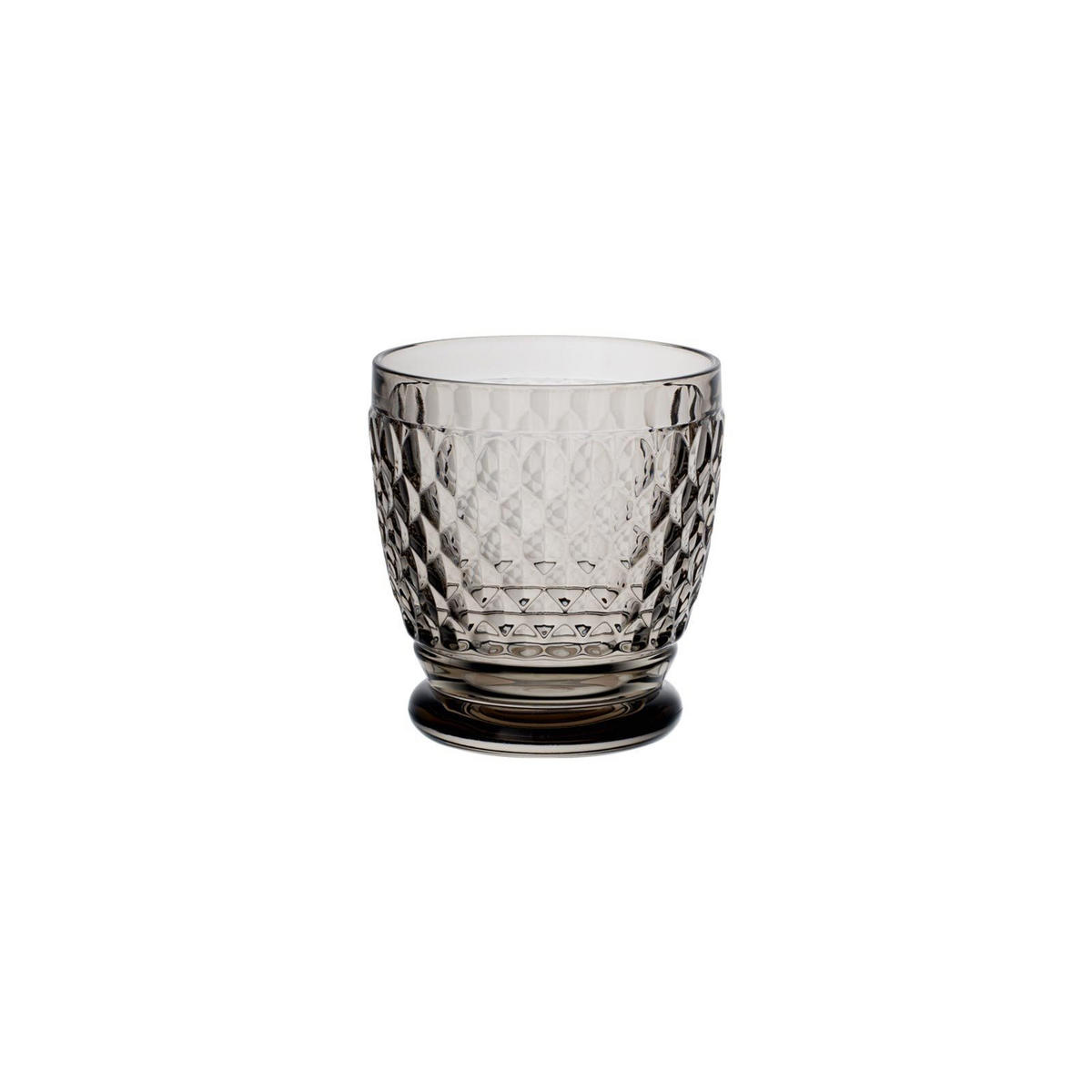 BECHER Boston Coloured Smoke 330 ml 4er Set - Grau, Glas (0.33L) - Villeroy & Boch