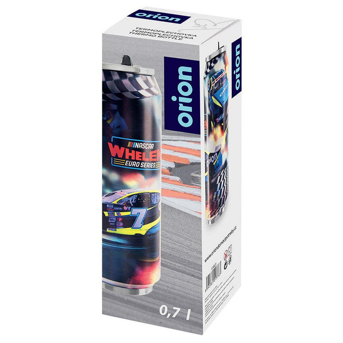 THERMOBECHER Dose Rallye 700 ml Mehrfarbig - Multicolor, Metall (0.7L) - Orion 