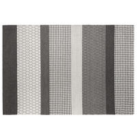 KURZFLOR-TEPPICH Akkaya 230/160 cm - Grau, Textil (160/230cm) - Beliani