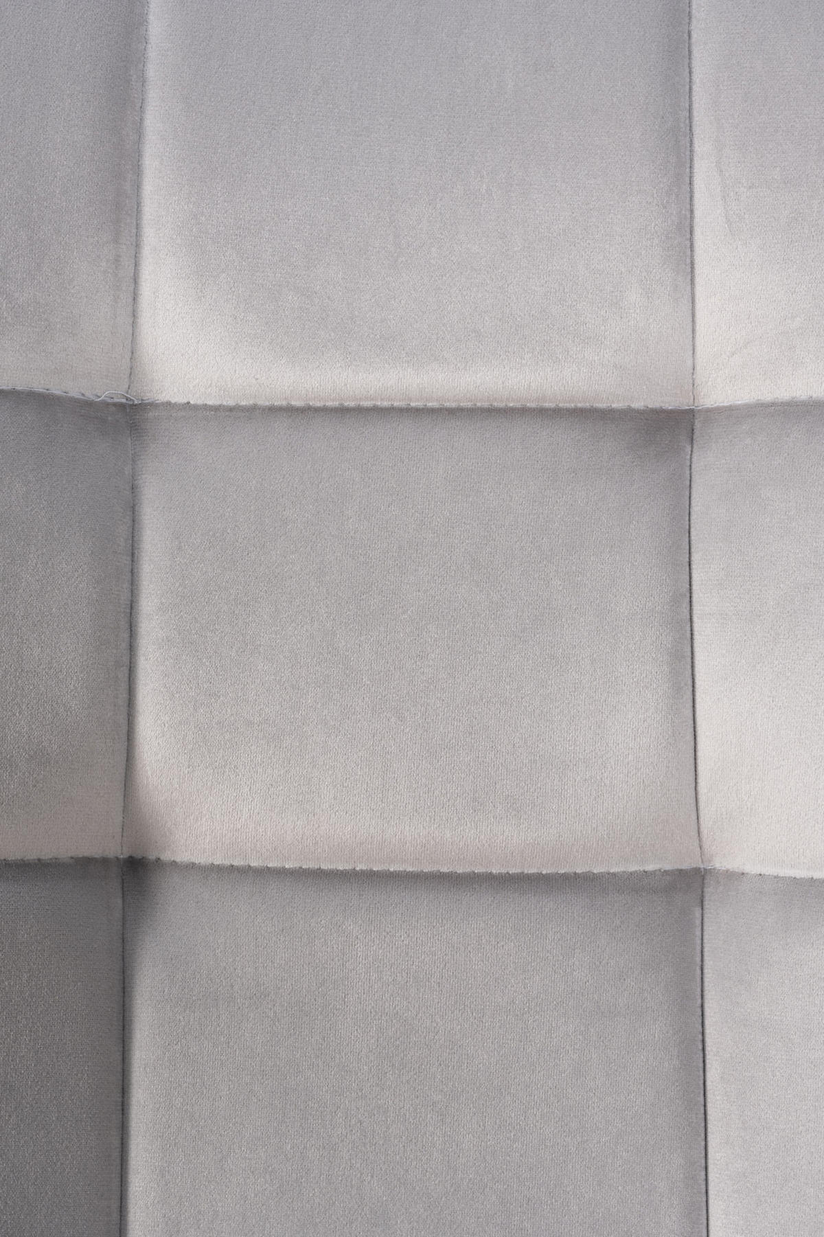 ESSZIMMERSTUHL Atina Samt, Gestell Metall Schwarz Grau - Schwarz/Grau, Textil/Metall (45/84/55cm) - TPFLiving
