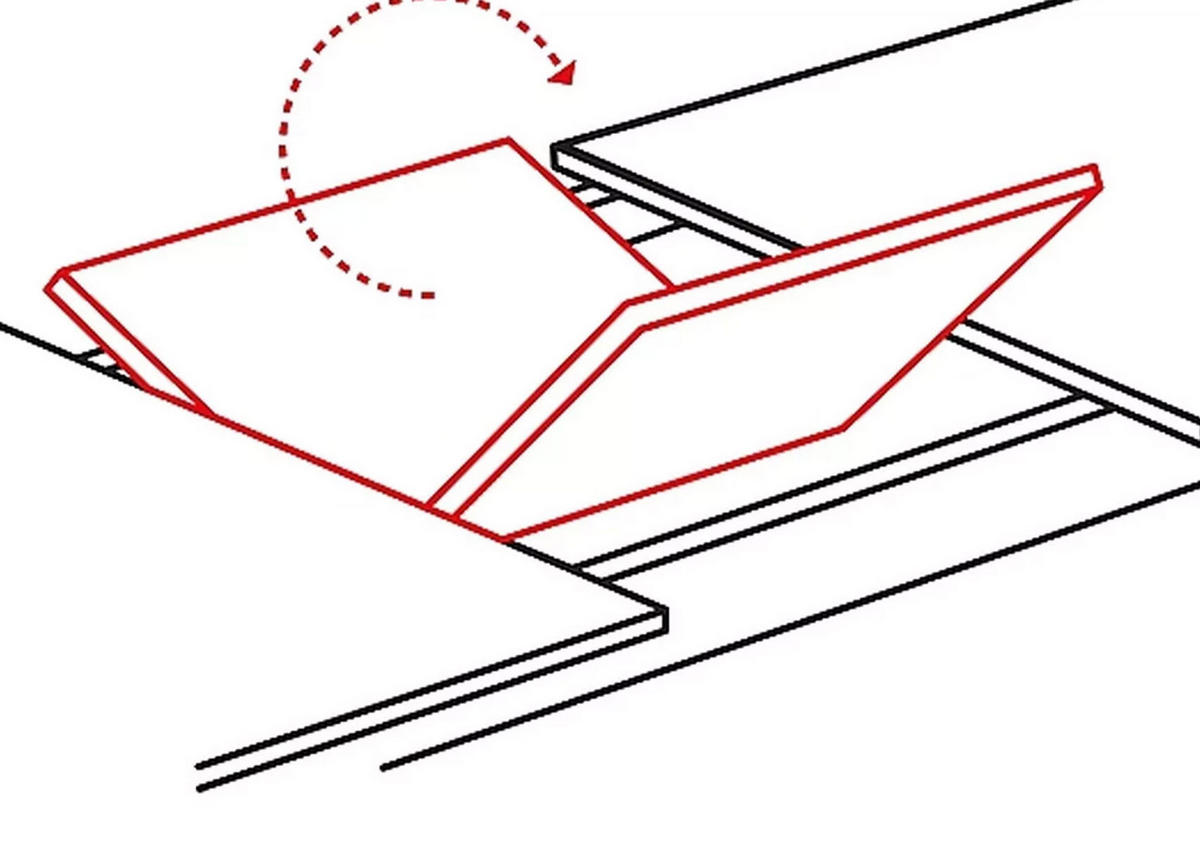 ESSTISCH Gaston Eiche Artisan / Schwarz 100-135 / 100 / 75cm - Schwarz/Eiche Artisan, Holz/Holzwerkstoff (100/100/75cm) - Feldmann-Wohnen