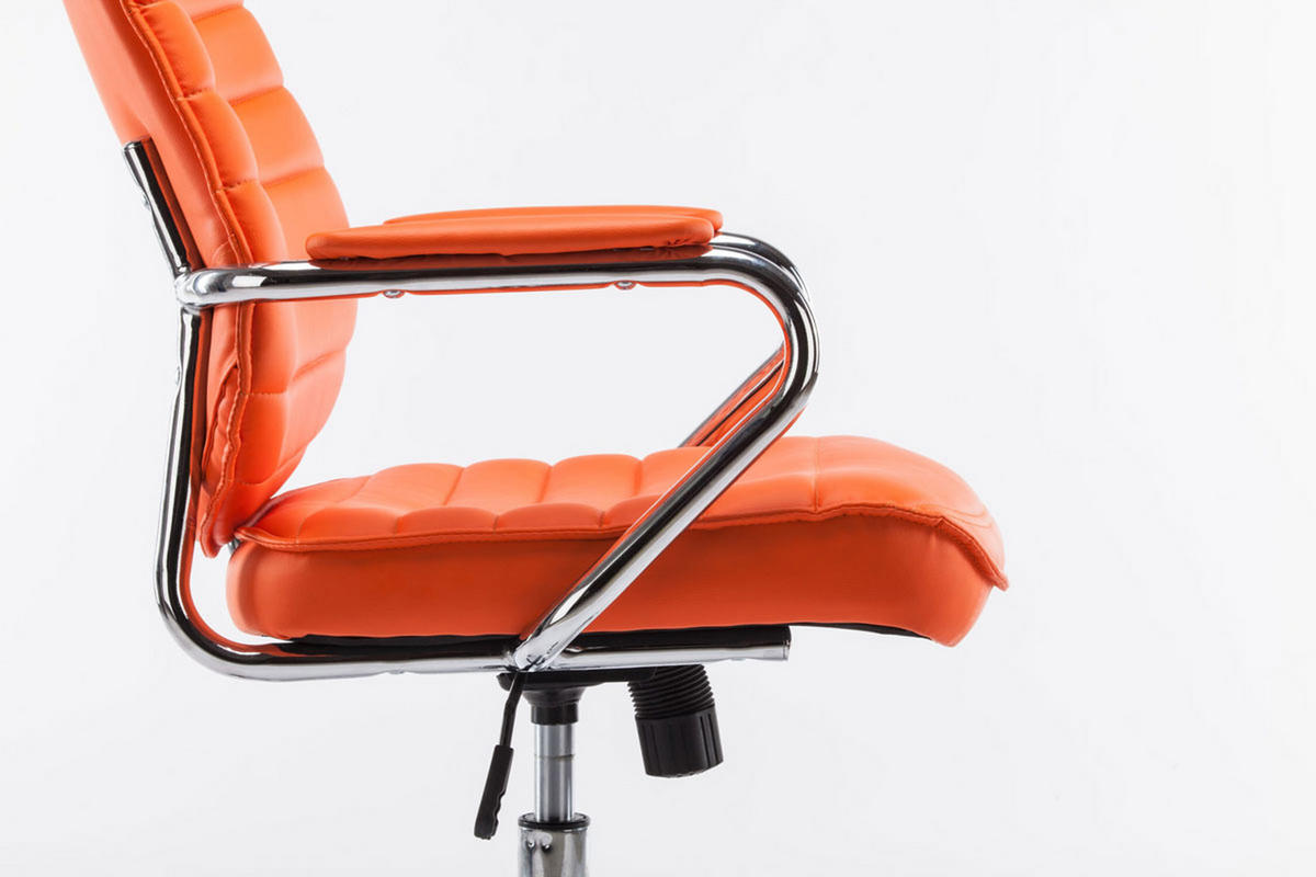 BÜROSTUHL Rocket V2, Orange - Orange, Textil/Metall (59/128/57cm) - TPFLiving