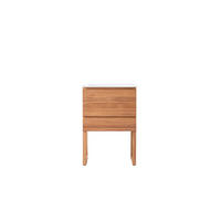 BADEZIMMERMÖBEL Edgar Natur aus Teak - Naturfarben, Holz (60/88/45cm) - Tikamoon