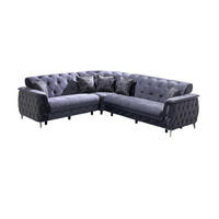 ECKSCHLAFSOFA Sucre Anthrazit - Schenkel gleich kurz - Anthrazit, Holzwerkstoff/Kunststoff (245/245cm)