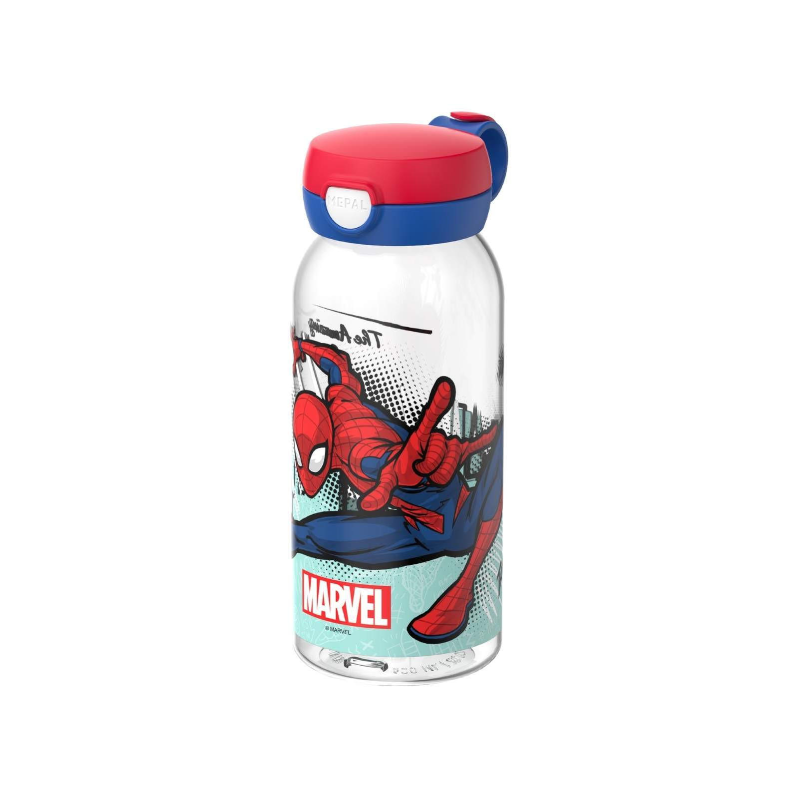 TRINKFLASCHE MIT KLAPPDECKEL Campus Spiderman 600 ml - Rot, Kunststoff (0.6L) - Mepal