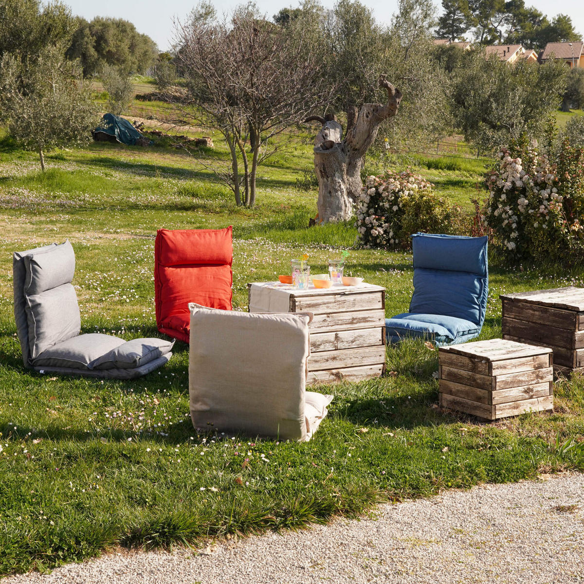 MEDITATIONSTUHL Rot 15/15/135 cm - Rot, Textil (15/135/15cm) - Mobili Rebecca